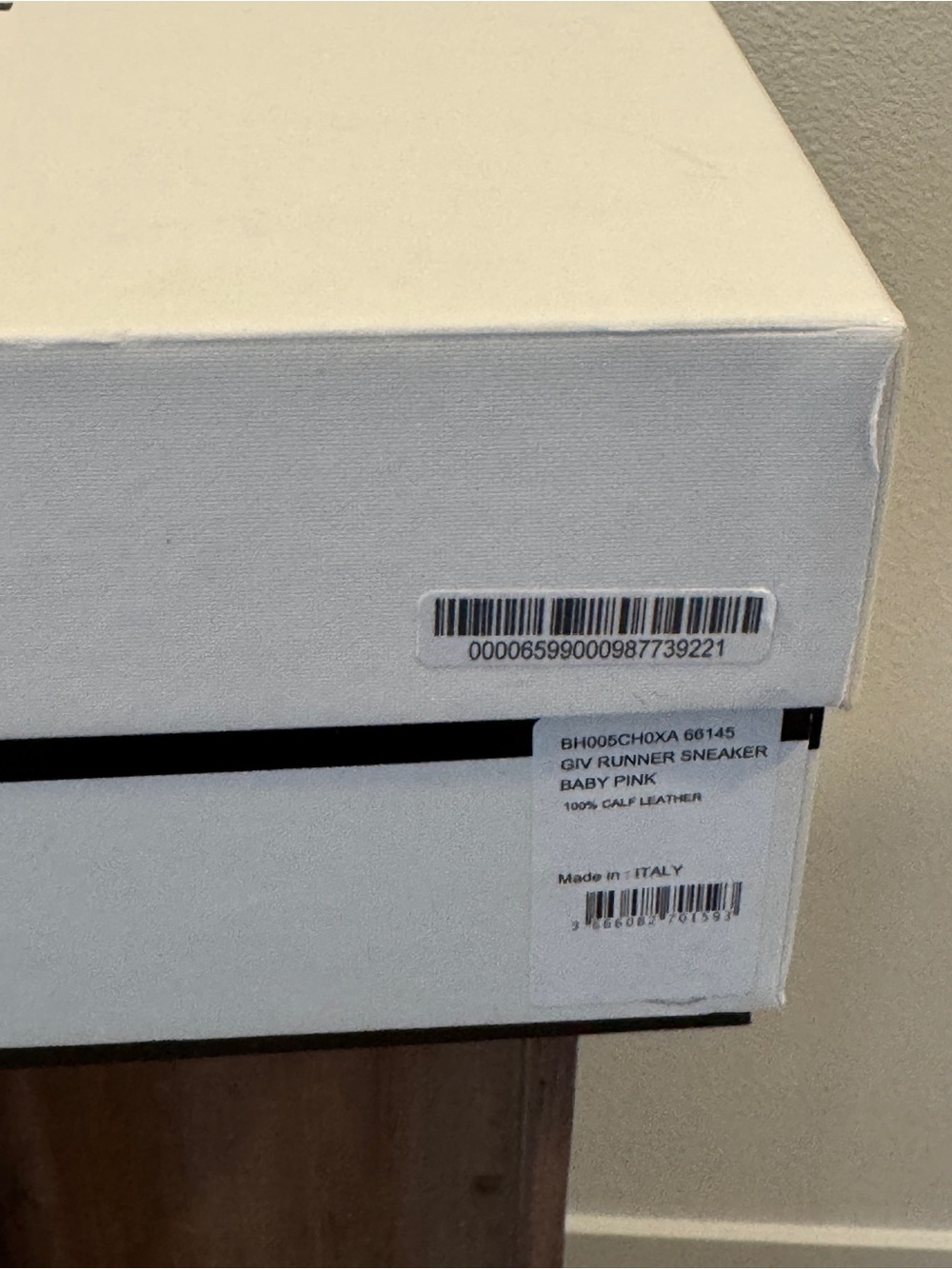 Givenchy Pink Suede & Gray Leather Runner Sneakers - Picture 15 of 15